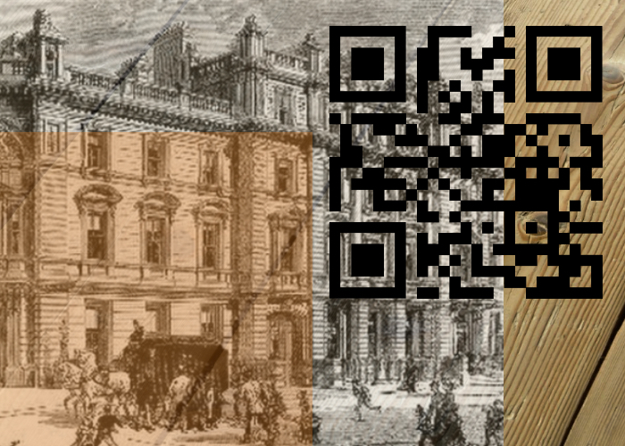 QR code can reveal stories behind the material